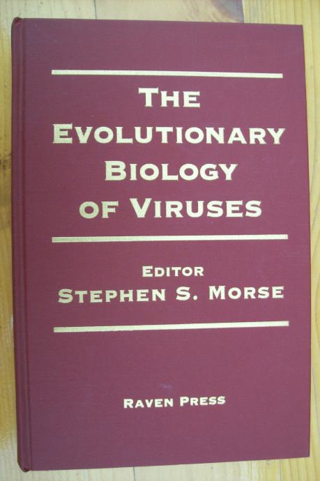 THE EVOLUTIONARY BIOLOGY OF VIRUSES - Stephen S. Morse (eng. jezik)