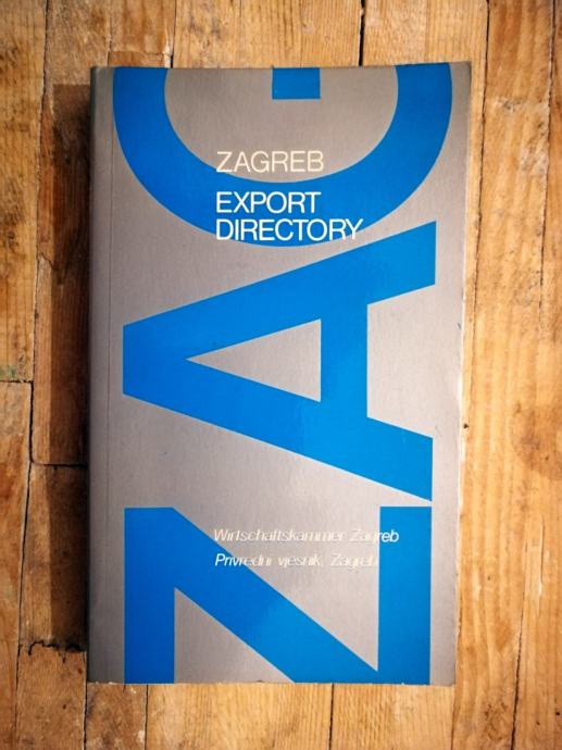 Zagreb export directory (1981.)