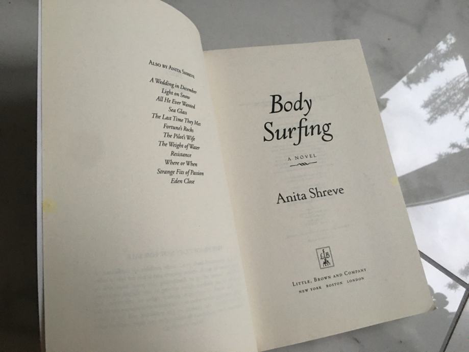 ANITA SHREVE, Body Surfing