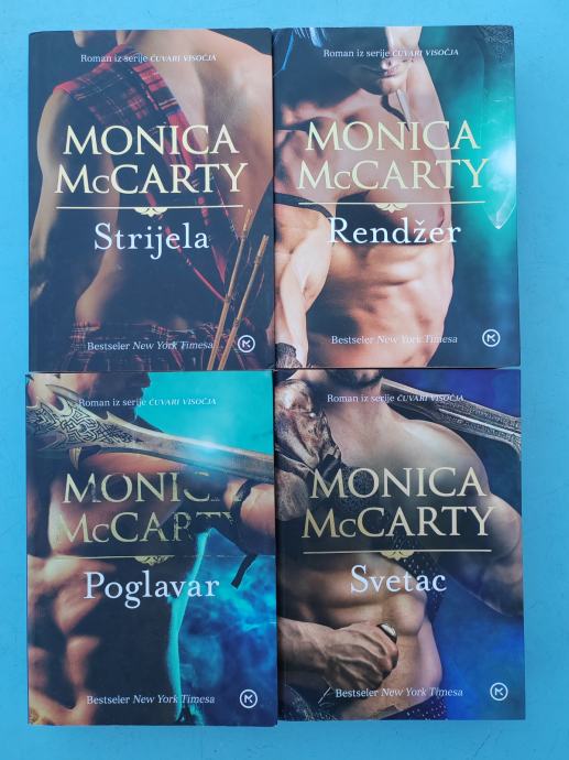 Monica McCarty 4 knjige