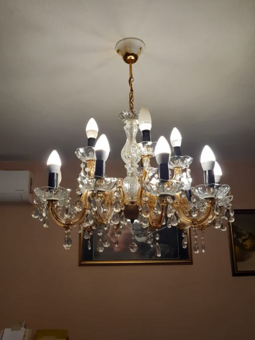 Lusteri Kristalni lusteri - za dnevni boravak i blagovaonicu