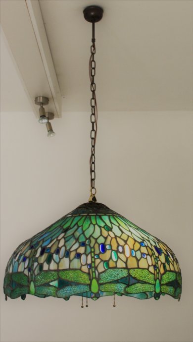 Tiffany luster i zidna lampa, studio Rogić