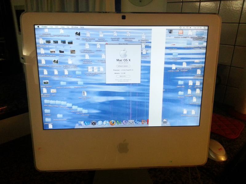 iMac 17 inch G5, iSight
