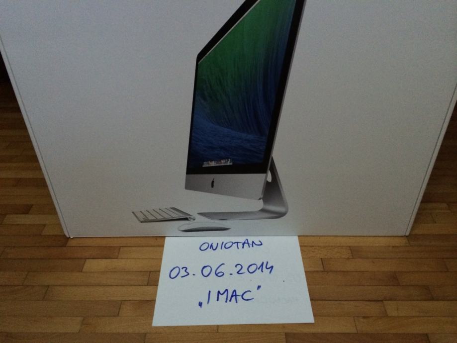 iMac 21.5" ME086  2.7GHz I5 - NOVO - ZAPAKIRANO