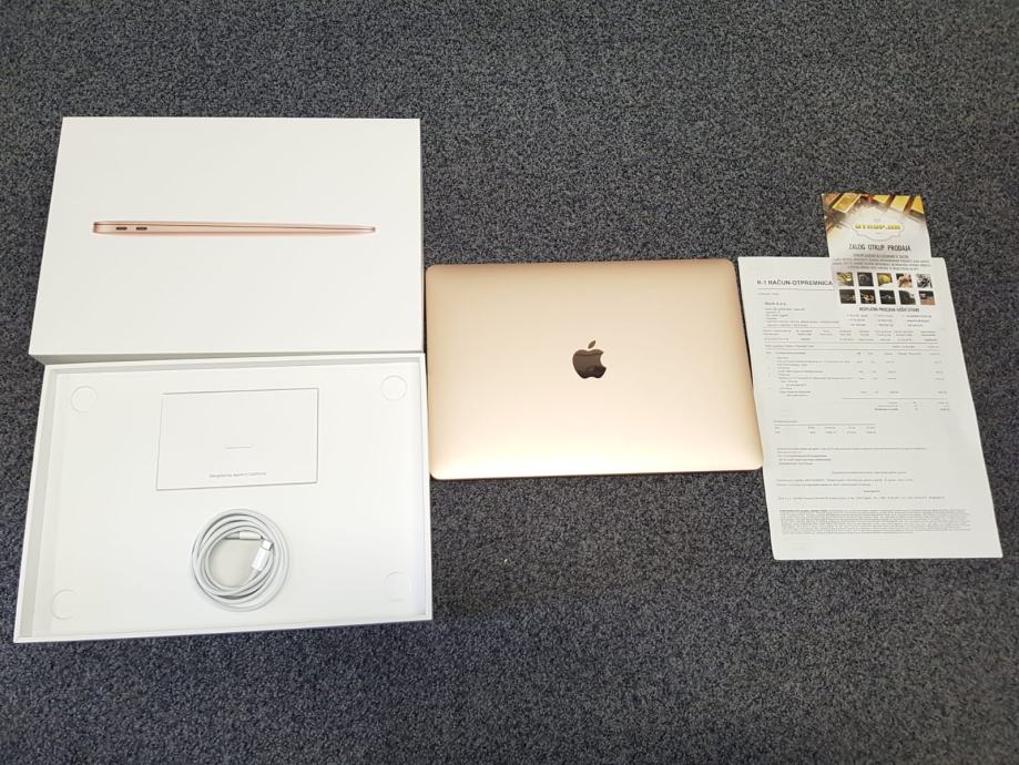 MACBOOK AIR A1932 13,3RETINA, SSD 128GB, 8GB DDR3, i5 1,6GHz,R1,RATE