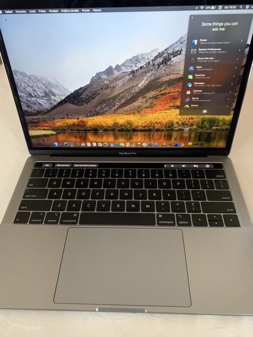 MacBook Pro Retina Touch Bar  Model 2018