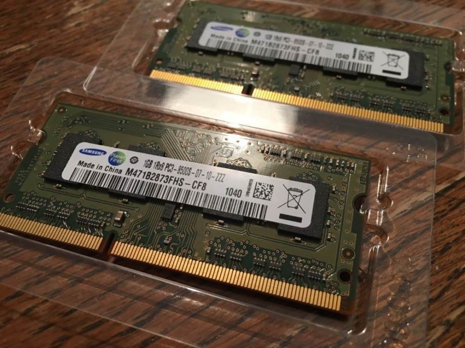 RAM 2x1GB 1066MHz