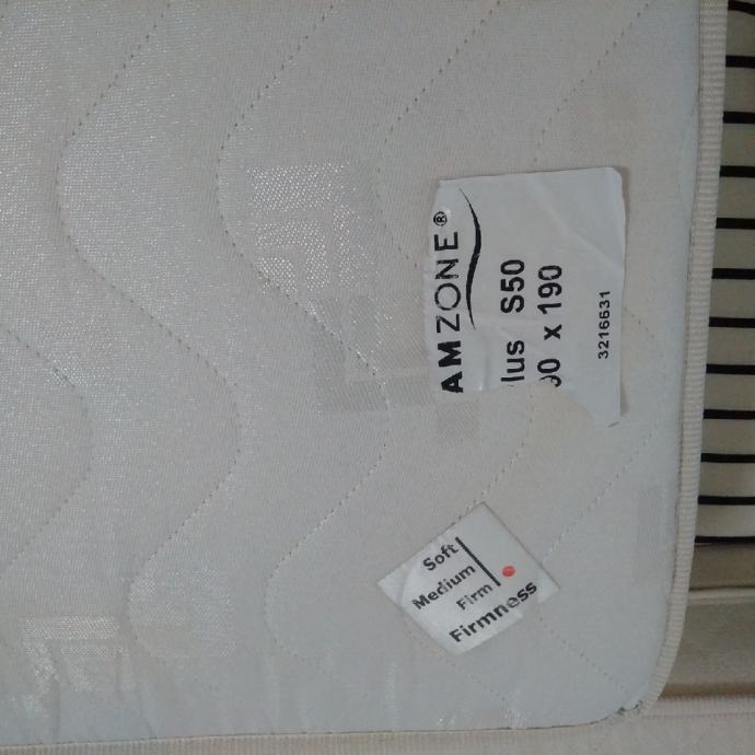 Madraci 190x90, JYSK S50 PLUS, džepićaste o., kokos, 2kom