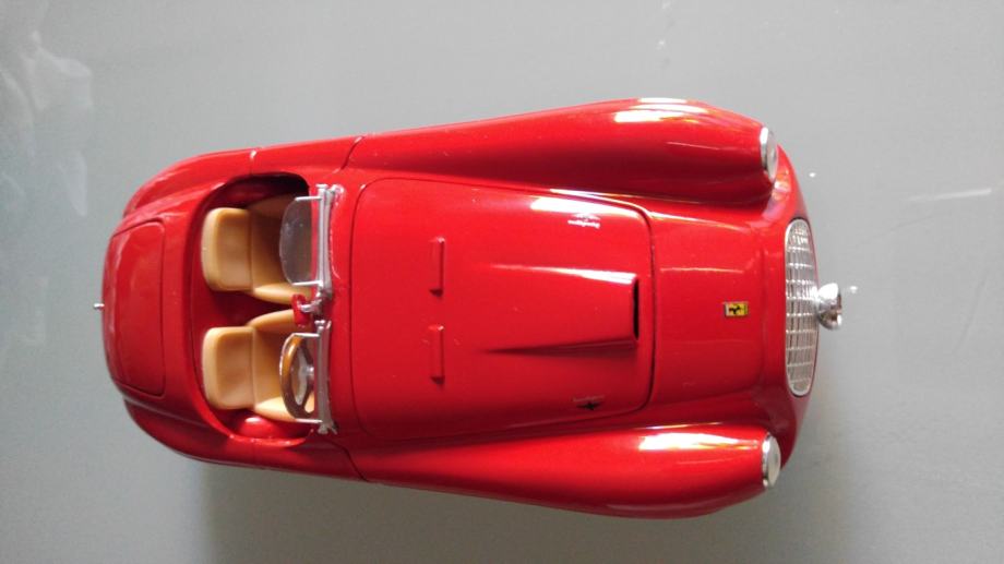 KK-Scale 1:18 Ferrari 166 MM Barchetta Année de construction 1949 rouge