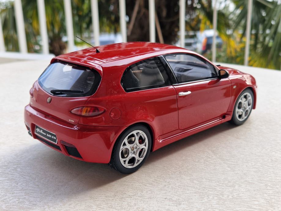 Lot De 4 Jantes Pour Maquette Voiture 1/24 Ou 1/18 - Style Alfa Romeo 147 GTA