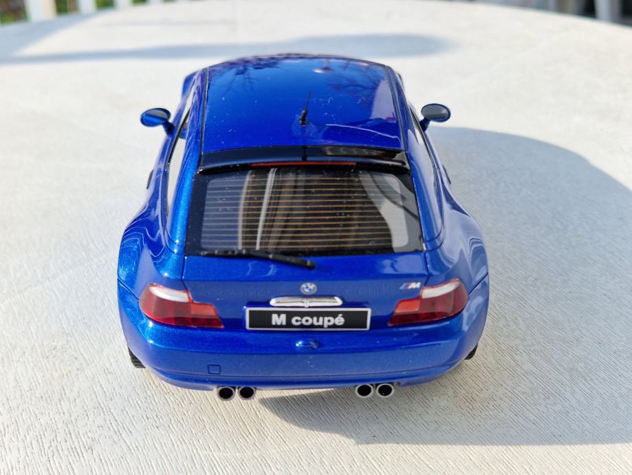 BMW Z3 Roadster 1/24 - Welly - Miniature Métal à Restaurer - Collection