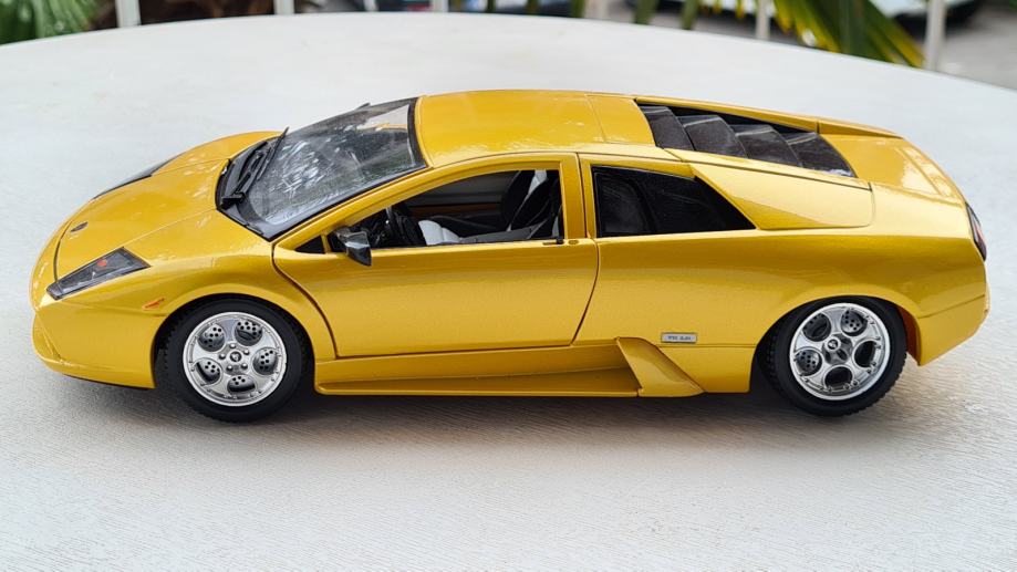 Lamborghini Murciélago LP640 2007 Maisto 1:18 Laranja - 19 anos! Loja