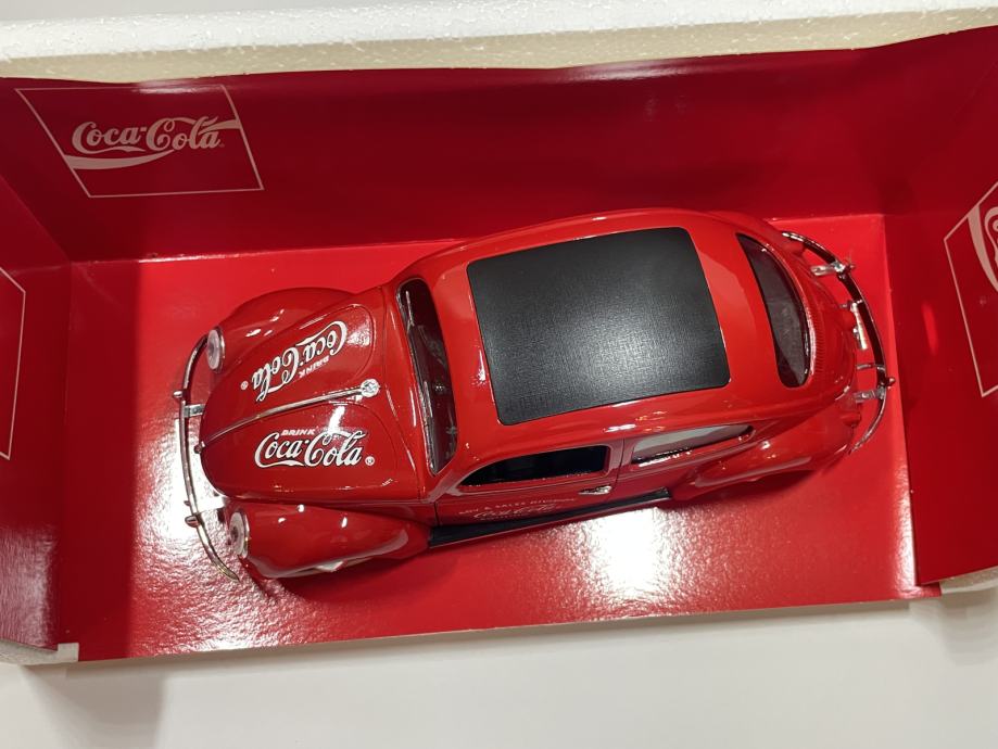VW COCCINELLE DRINK COCA COLA Blanc SOLIDO 1:18 EUR 45,00 - FR