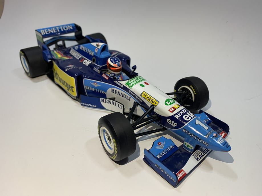 MINICHAMPS BENETTON RENAULT B195 Winner GP Brésil 1995 M. Schumacher 1