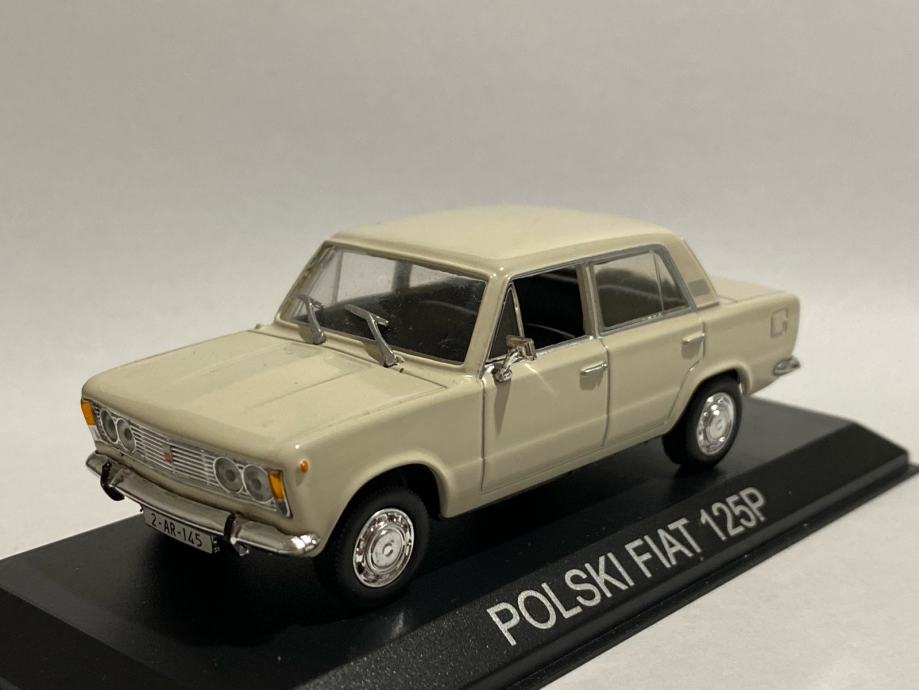 Miniature Fiat 125P 4x4 1/43 De Agostini - Occasion En Très Bon état, Avec Boîte