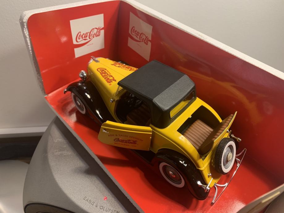 Ford V8 Pepsi-Cola bâché – Solido Prestige 1/19 - Jeux & Jouets