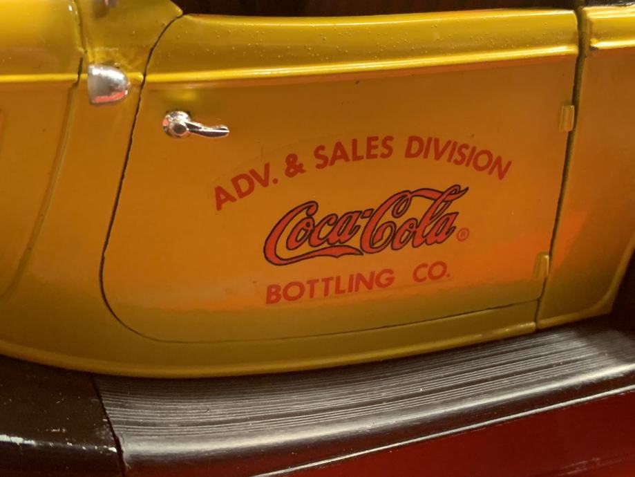 Lot De 5 Miniatures Solido Ford V8 Coca-Cola 1/43 âge D'or - Occasion
