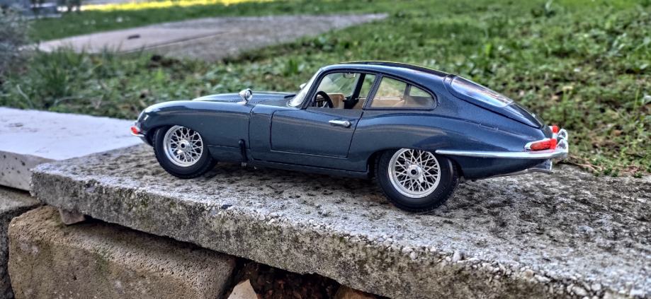 New CMC Jaguar C Type 1953 #18 British France 1:18 Model Car Green M195