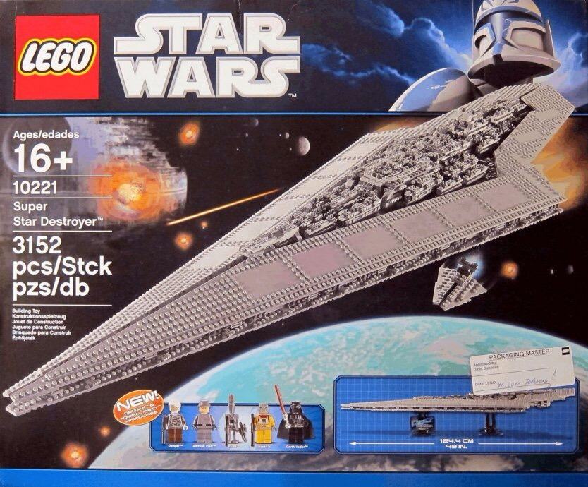 LEGO Star Wars 10221 Super STar Destroyer Ultimate collector