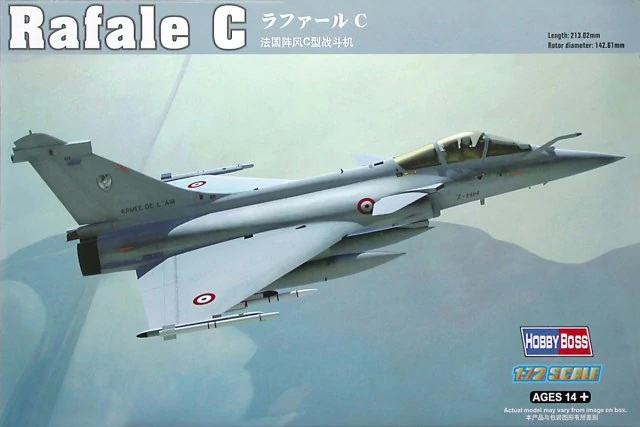 Maketa 1/72 Rafale C - Hobby Boss 87246 - French Fighter