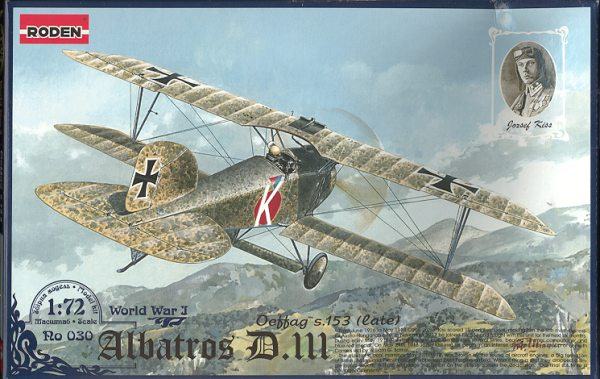 Maketa Albatros D.III Oeffag s 153, mjerilo 1:72