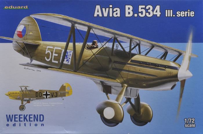 Maketa Avia B-534, Eduard, 1:72, 65 kn