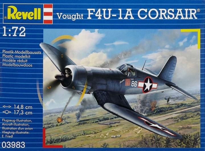 Maketa avion F4U-1A Corsair  _N_N_  1/72 1:72