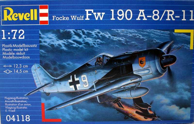 Maketa avion FOCKE WULF FW 190