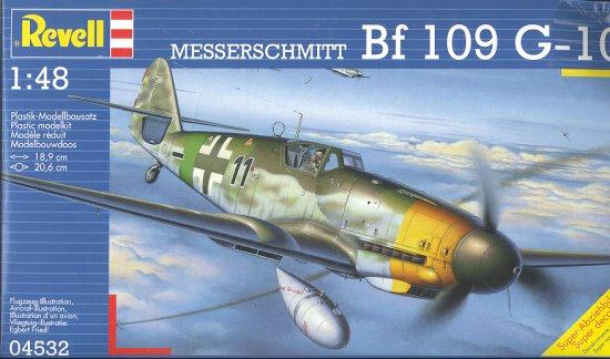 Maketa avion Messerschmitt Bf 109 G-10 1/48