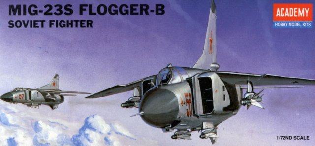 Maketa avion MiG-23 S Flogger B MiG