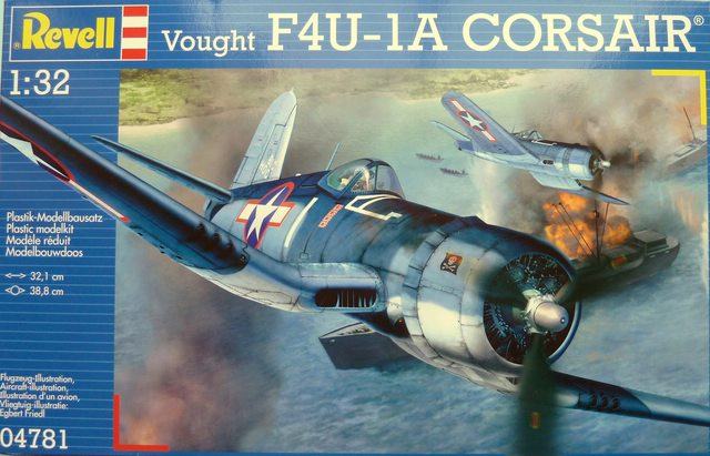 Maketa avion Vought F4U-1A Corsair 1/32 1:32