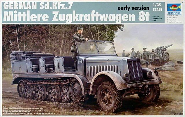 Maketa German Sd.Kfz.7 Mittlerer Zugkraftwagen 8t Oklopnjak 1/35 1:35