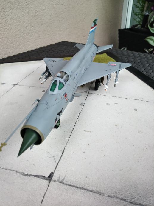 Maketa MiG 21 bis Osvetnik Vukovara