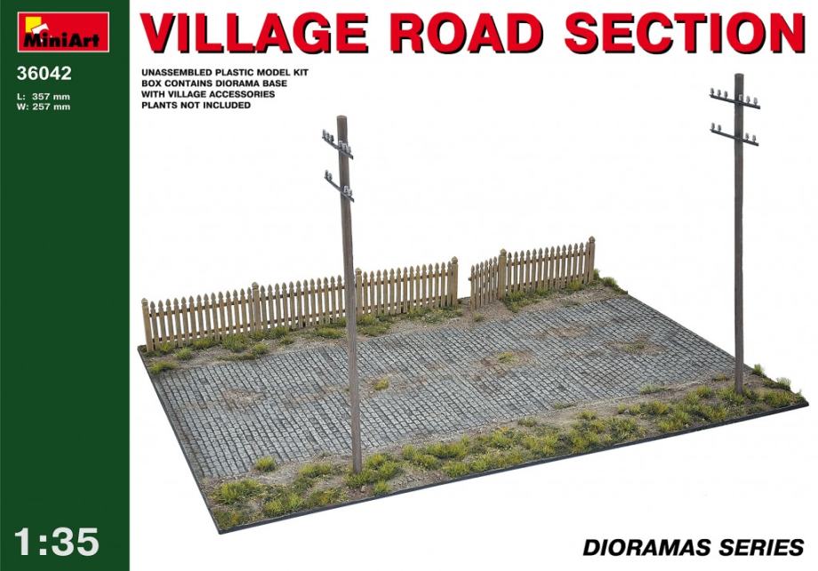 MINIART Village road section