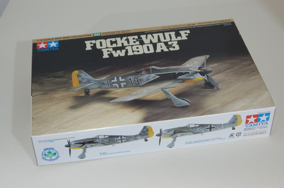 Maketa aviona Focke Wulf FW190A-3