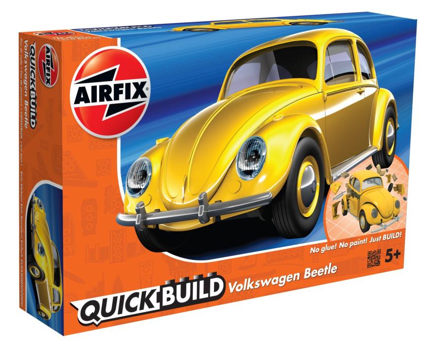 Quick build VW Beetle - YELLOW