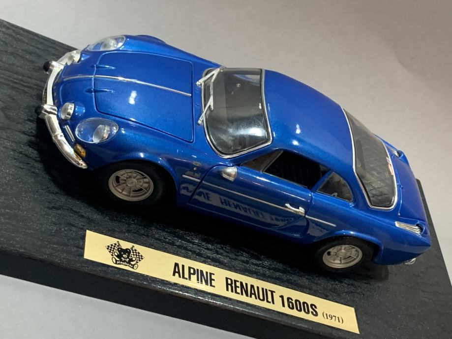 1/18 Renault Alpine 1600S Stradale 1971 Bleue – Maisto – Neuve