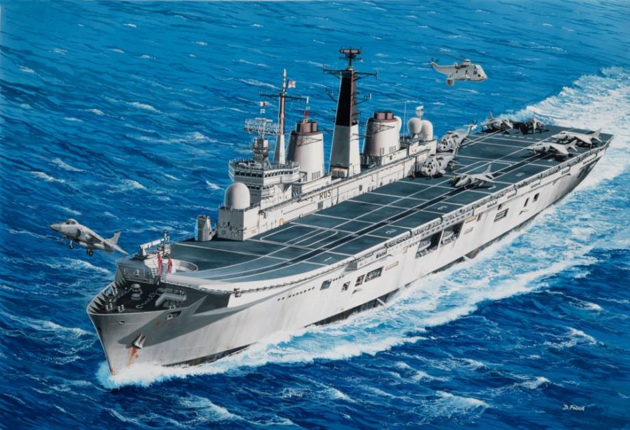 SET HMS Invincible (Falkland Rat)