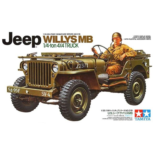 TAMIYA Jeep Willys MB 1/4-ton 4x4 car