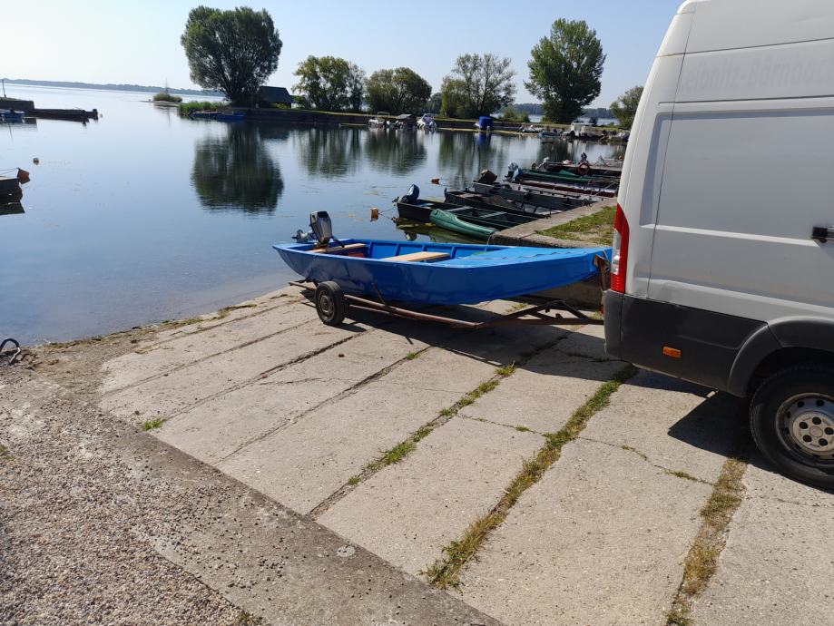 Limeni čamac, vanbrodski motor Honda 3,3 kW, oprema za čamac