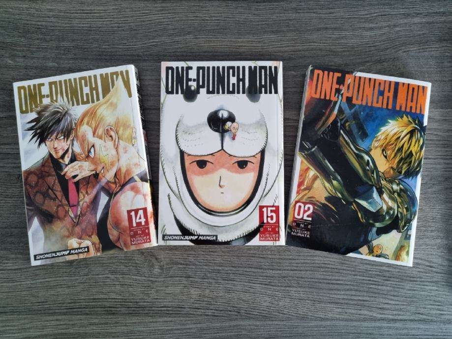 Manga One-Punch Man, brojevi 2, 14 i 15