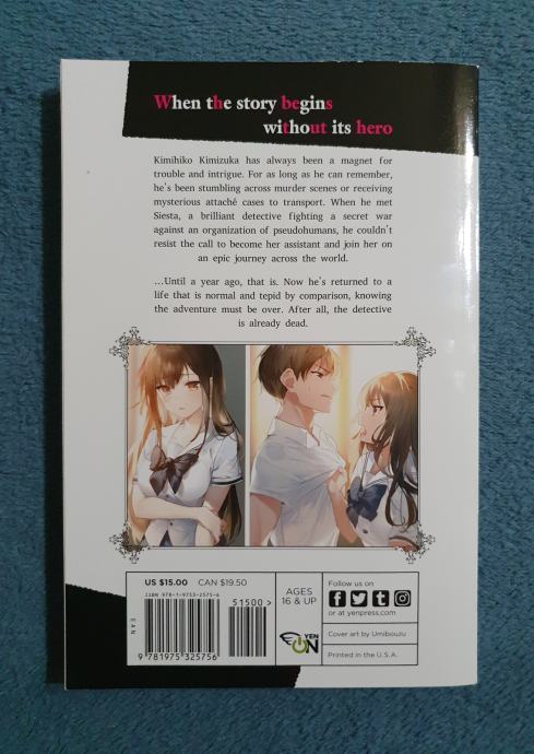 The Detective is Already Dead Vol.1 (LIGHT NOVEL)
