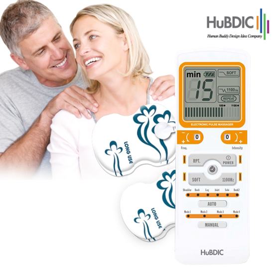 HUBDIC HMB-1000, elektrostimulator dvokanalni, 4 elektrode, NOVO