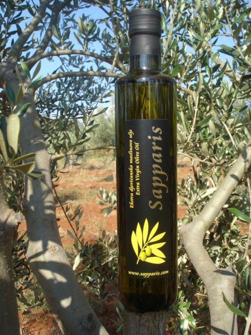 Ekstra djevičansko maslinovo ulje "SAPPARIS" 0,75 l