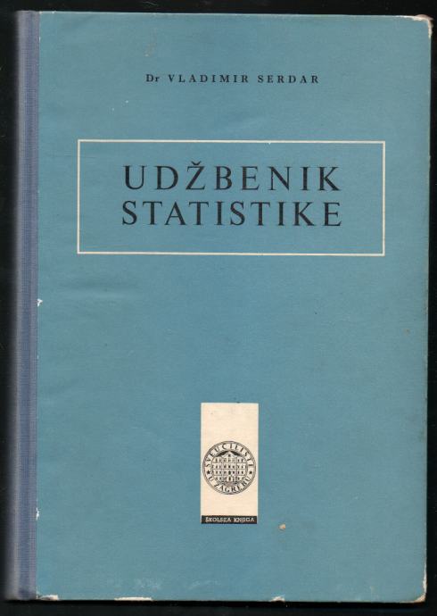 Serdar, Vladimir - Udžbenik statistike