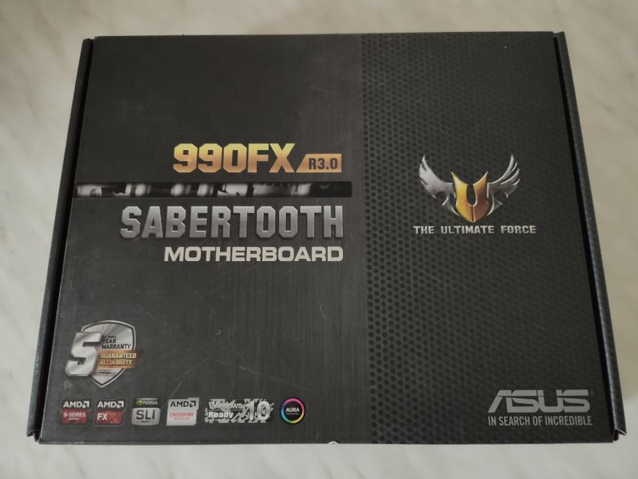 Asus 990FX Sabertooth R3.0 socket AM3+ ploča