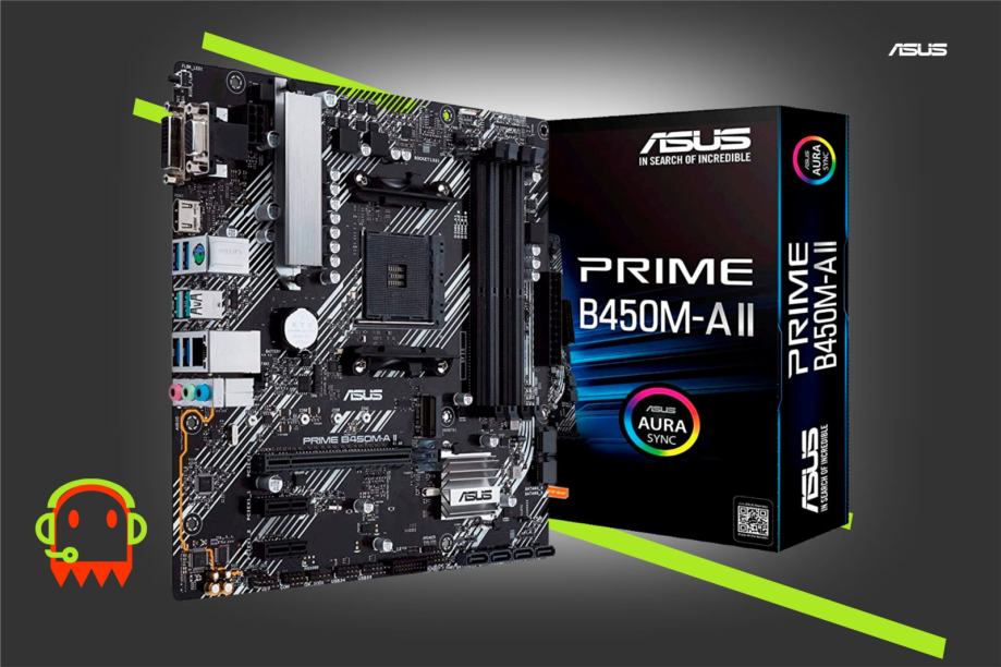 ASUS PRIME B450M-A II + Ryzen 7 3700x procesor