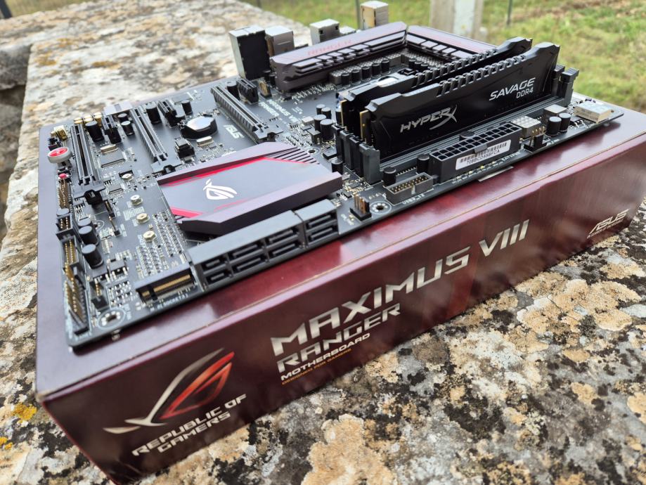 ASUS I/O Shield – MAXIMUS VIII RANGER / HERO – Used 7/10