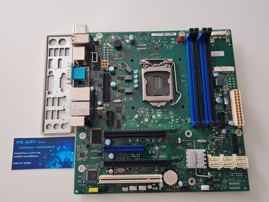 Fujitsu D3231, Intel Q87, Socket 1150 - Račun / R1 / Jamstvo