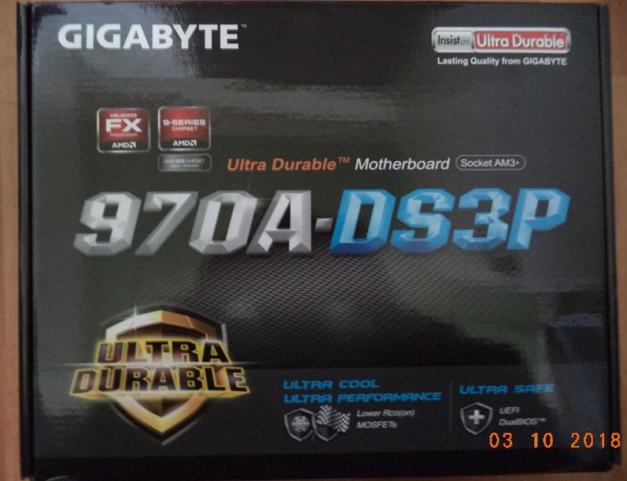 Gigabyte GA-970A-DS3P AMD Socket AM3 / AM3+ FX matična